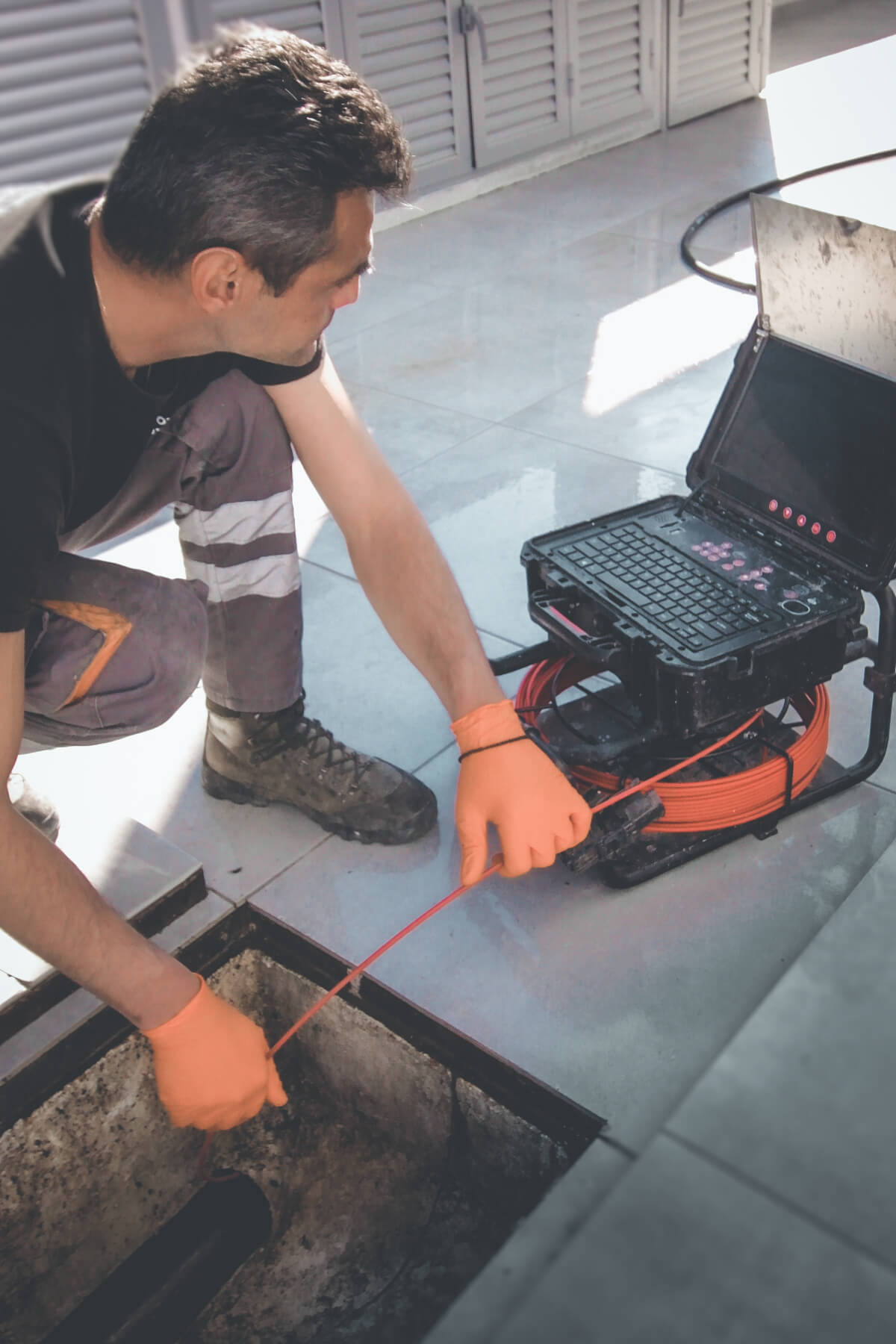 Drain Obstructions cctv